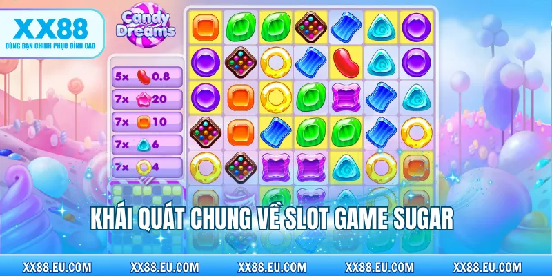 Khái quát chung về slot game Sugar Rush